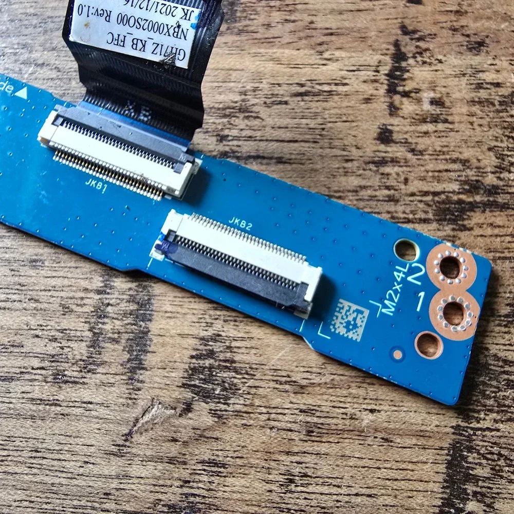 HP Laptop Keyboard Connector Board LS-L973P HH514 435PJUBOL01 with Ribbon Cable